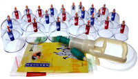 Cupping Therapy Set with Pump | 24-Cup Massage Therapy Kit