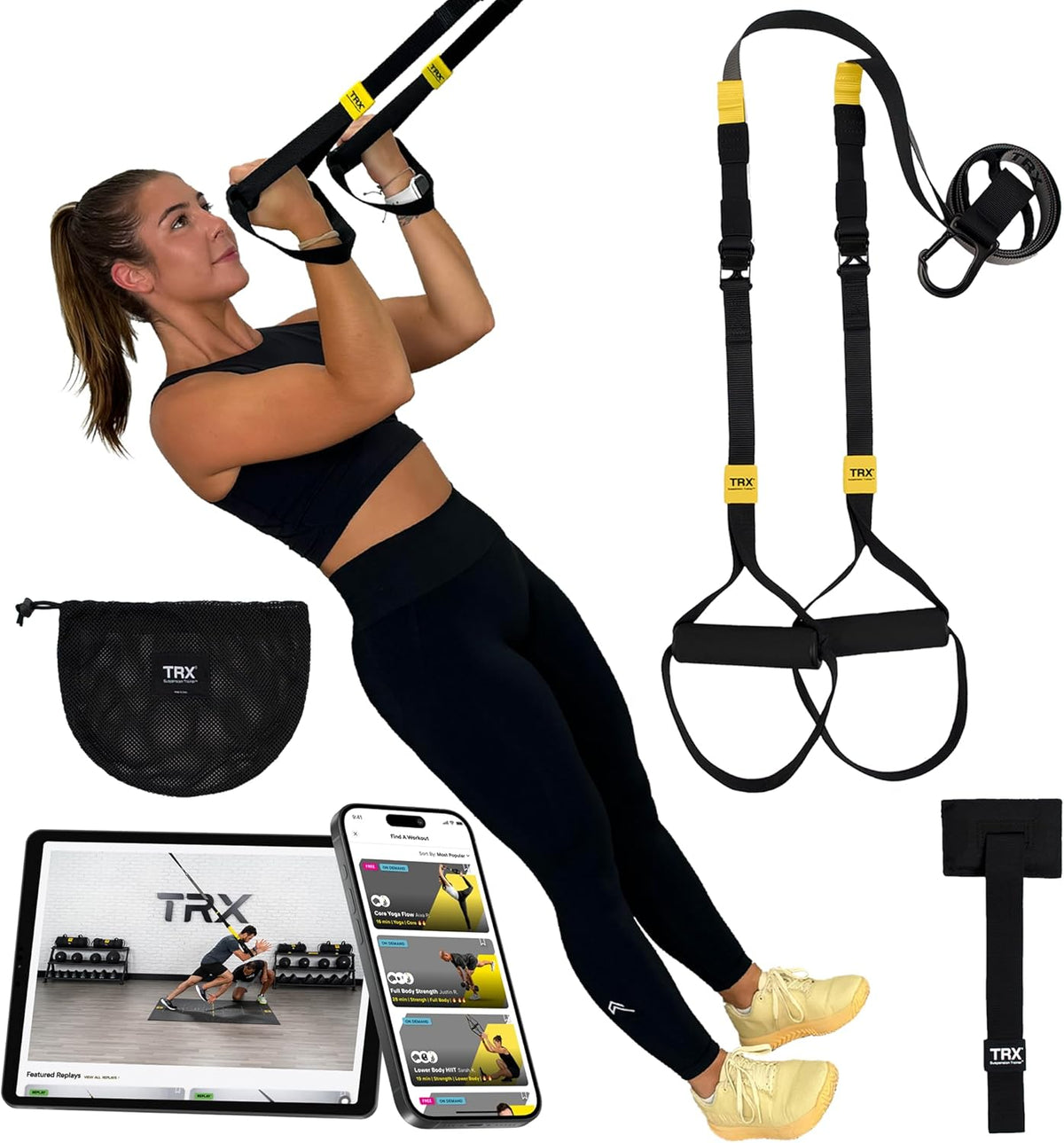 TRX GO Suspension Trainer | Portable Full-Body Training System