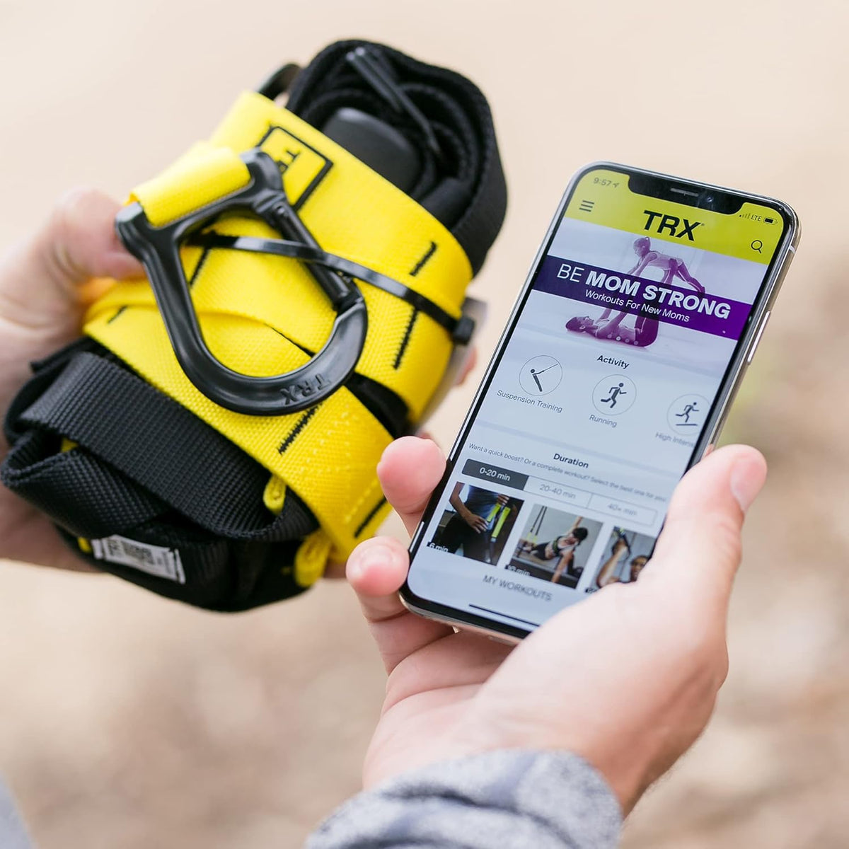 TRX GO Suspension Trainer | Portable Full-Body Training System