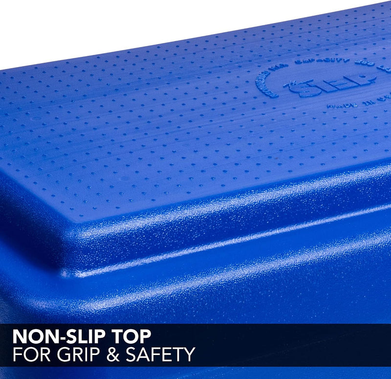 The 6" Step® Durable Stackable Aerobic Step Platform | Home Fitness Step