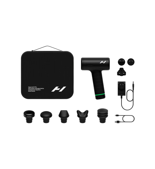 Hypervolt 3 Pro Percussion Massage Gun + Heated Head