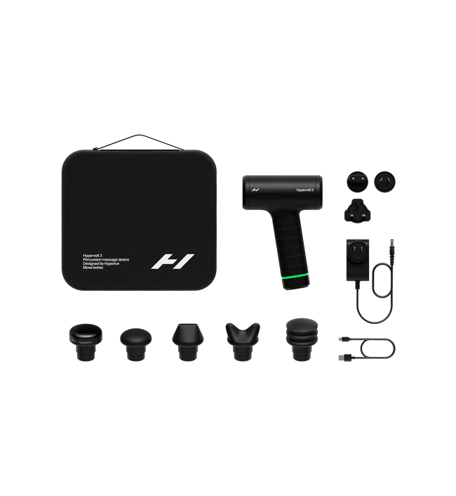 Hypervolt 3 Percussion Massage Gun + Heated Head