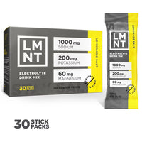 LMNT Zero Sugar Electrolytes – Lemonade Salt | Drink Mix | 30 Sticks